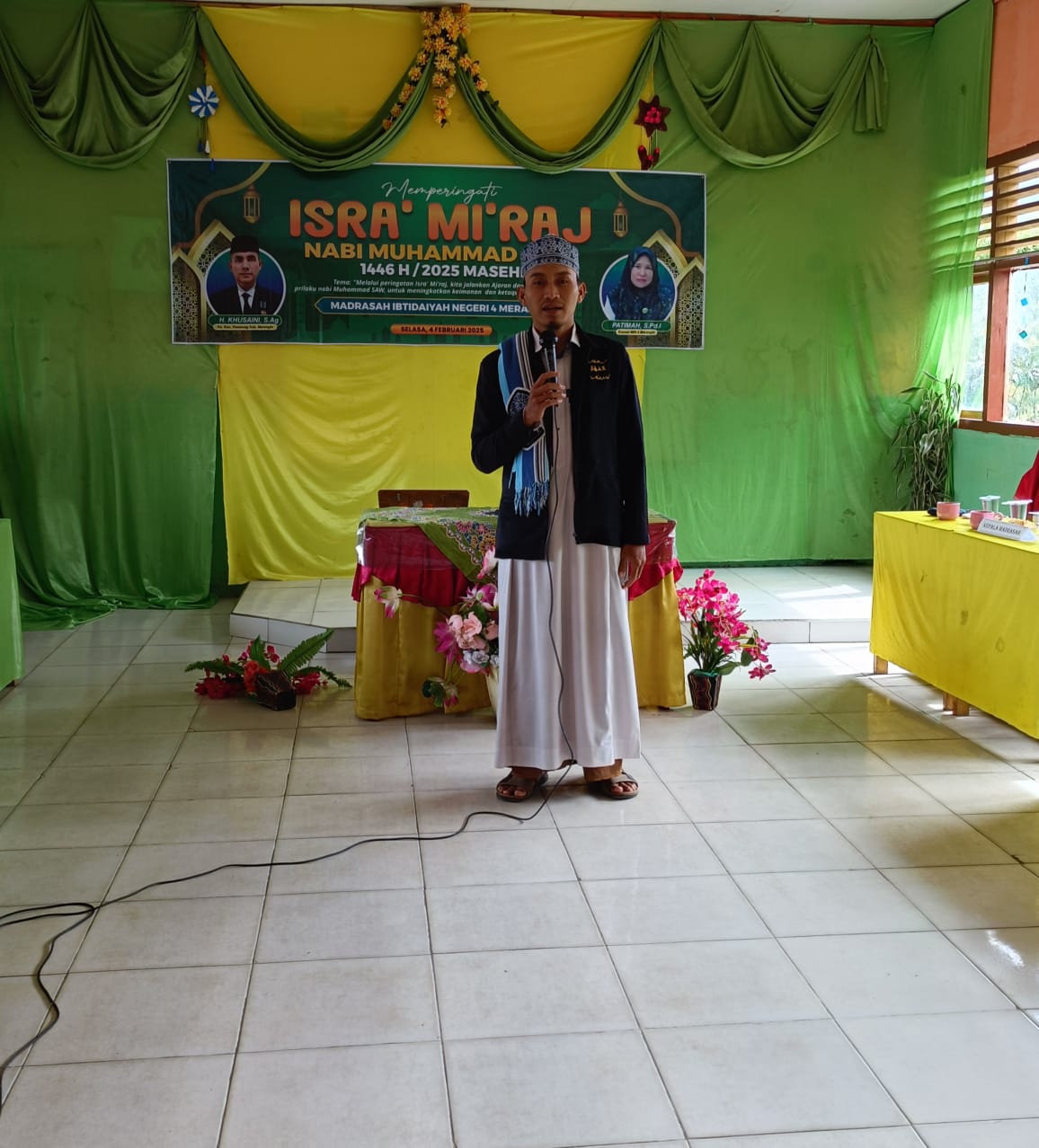 Peringatan Isra Mikraj di MIN 4 Merangin Berlangsung Meriah